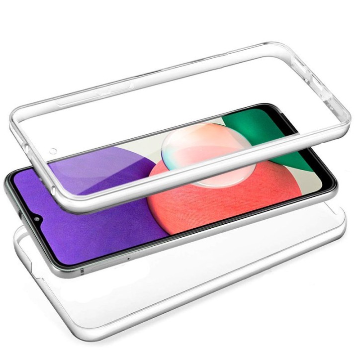 Cool Funda Silicona 3D Transparente para Samsung Galaxy A22 5G