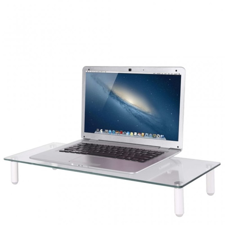 NewStar Soporte Elevador para Monitor Cristal Transparente