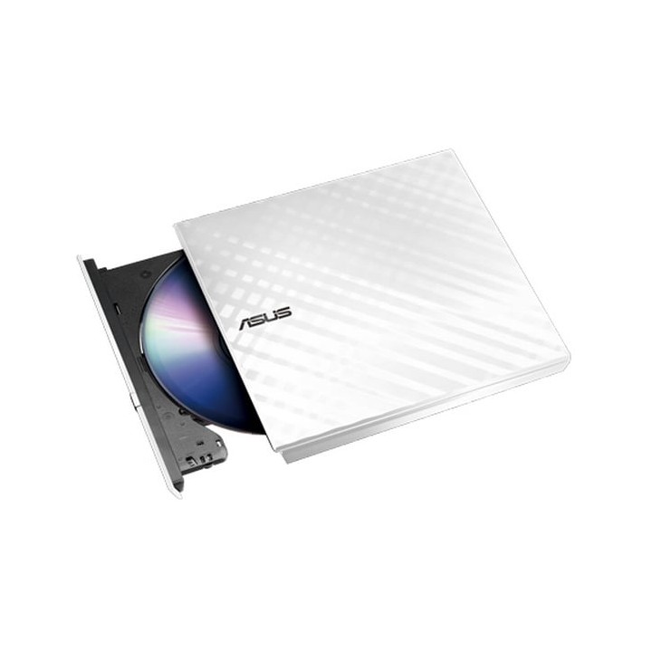 Asus SDRW-08D2S-U Lite Grabadora DVD Slim Externa USB Blanca