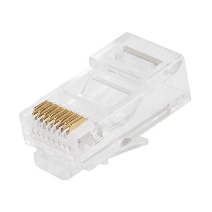 Roseta de Superficie Cat6 2 Conectores Red Hembra RJ-45