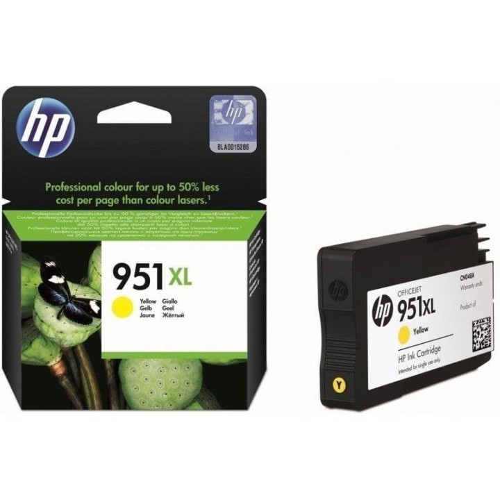 Cartucho de tinta HP 951XL Amarillo Alta Capacidad Original