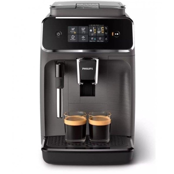Cafetera Espresso Superautomática Philips EP2224/10 1,8 L 15 Bares con espumador clásico