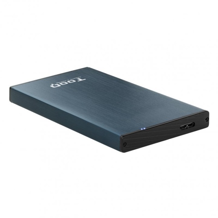 TooQ TQE-2527PB Carcasa Disco Duro 2.5" SATA USB 3.0 Azul