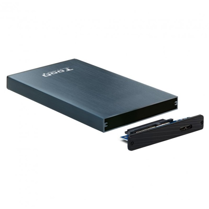 TooQ TQE-2527PB Carcasa Disco Duro 2.5" SATA USB 3.0 Azul