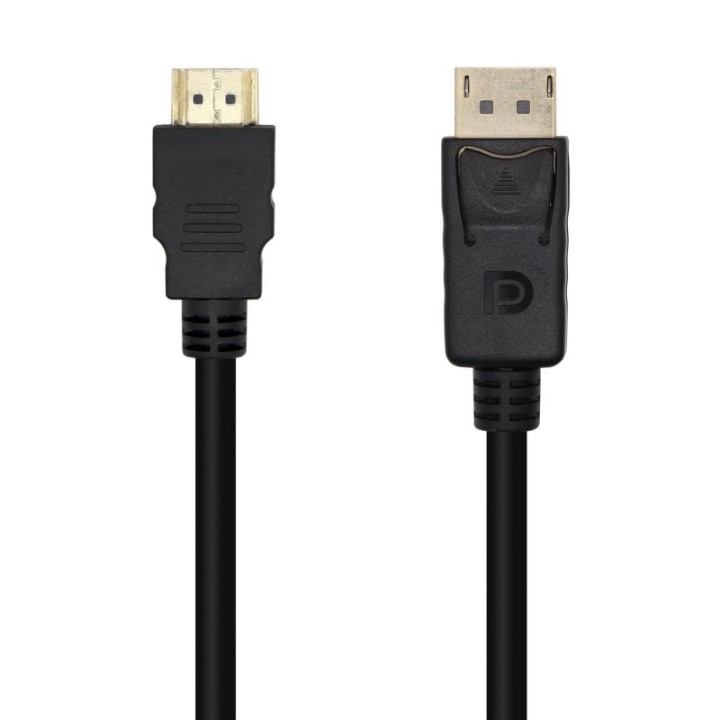Aisens Cable Conversor DisplayPort a HDMI 3m Negro