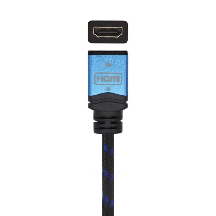 Aisens Cable Alargador HDMI Macho/Hembra 3m Negro
