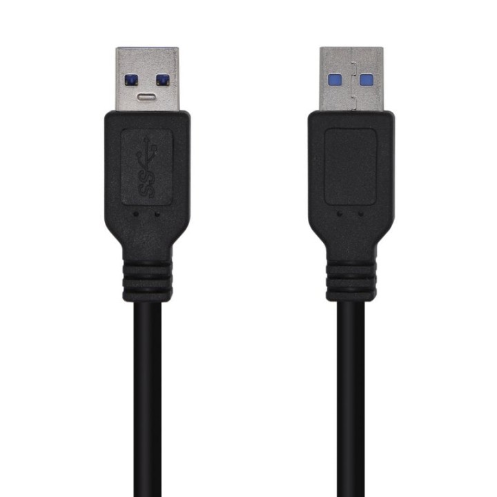 Aisens Cable USB 3.0 Macho/Macho 2m Negro