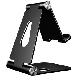 Aisens Soporte con Pivotes para Tablet/Smartphone hasta 8" Negro