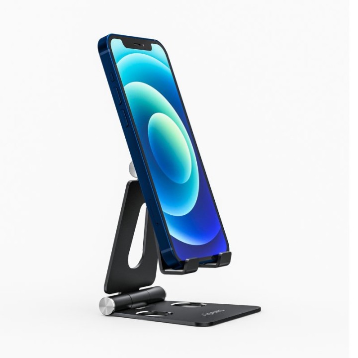 Aisens Soporte con Pivotes para Tablet/Smartphone hasta 8" Negro