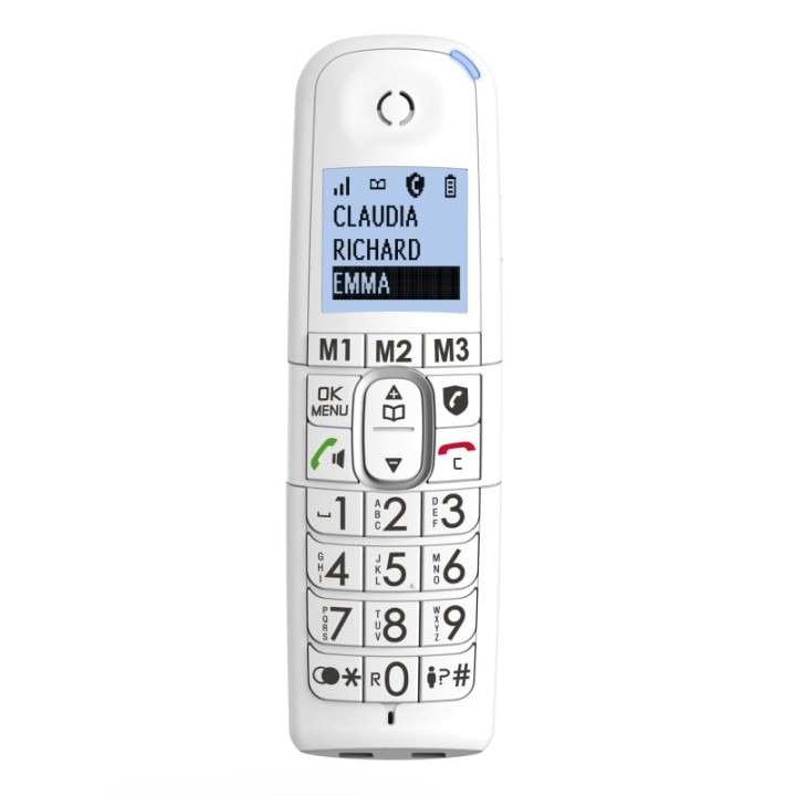 Alcatel XL 785 Duo Teléfono Inalámbrico Blanco