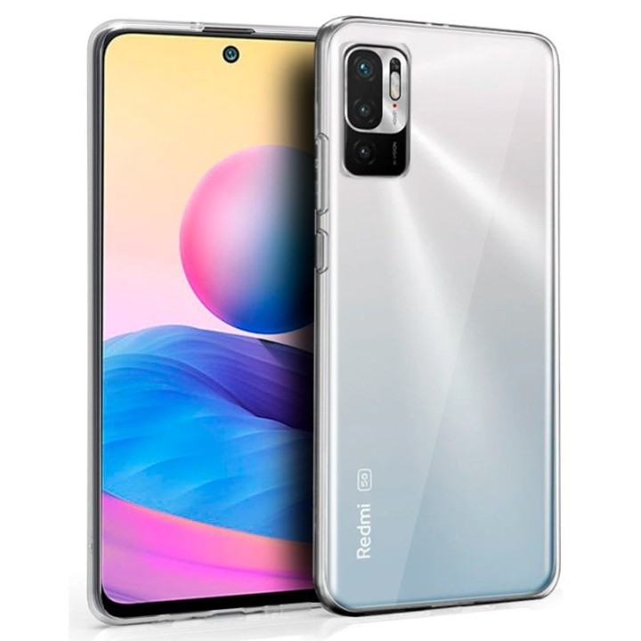 Cool Funda Silicona Transparente para Xiaomi Redmi Note 10 5G / Pocophone M3 Pro 5G