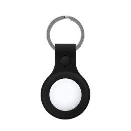 Cool Llavero Silicona Negro Compatible con AirTag