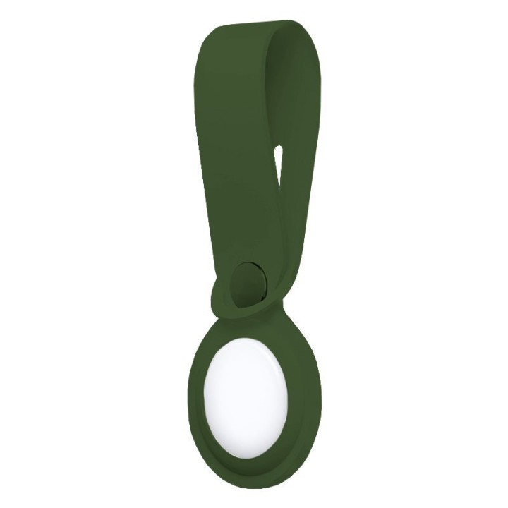 Cool Loop Llavero Silicona Verde Compatible con AirTag