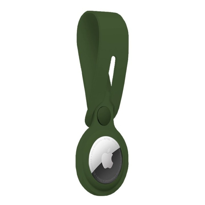Cool Loop Llavero Silicona Verde Compatible con AirTag