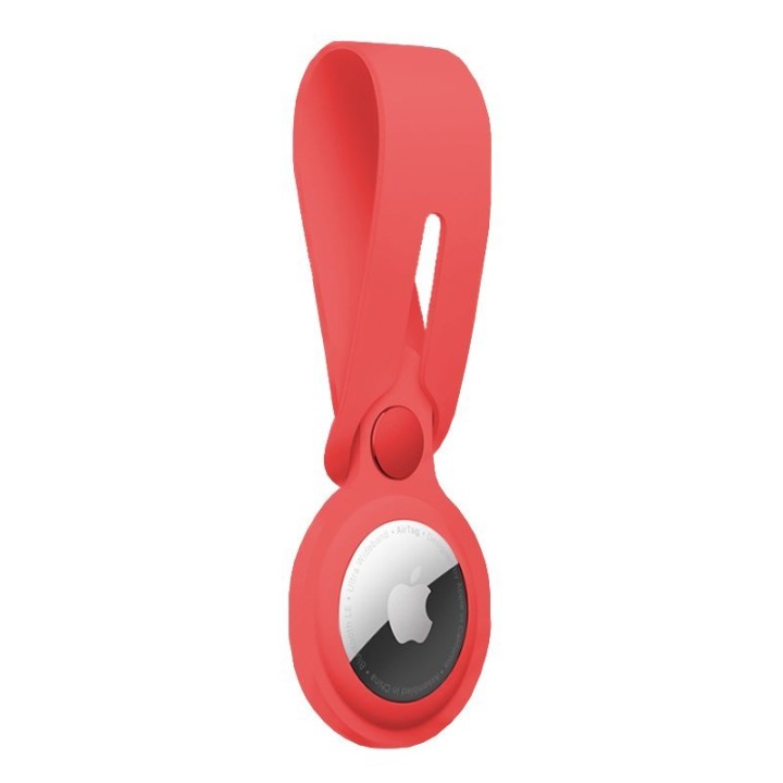 Cool Loop Llavero Silicona Rojo Compatible con AirTag