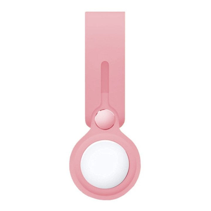 Cool Loop Llavero Silicona Rosa Compatible con AirTag