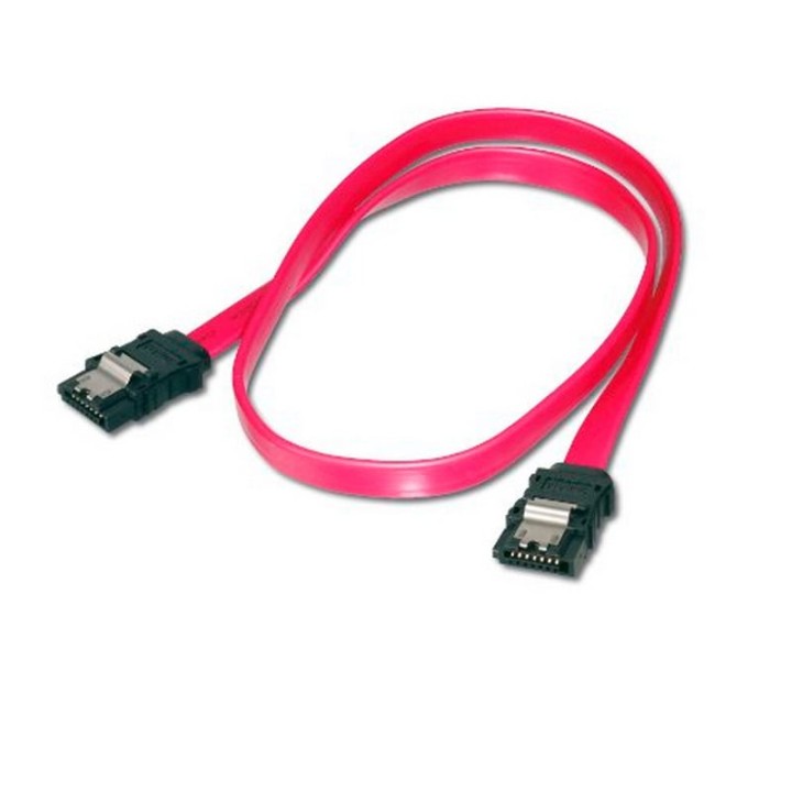 Equip Cable SATA3 Con Clip de Seguridad 7 Pin Macho/Macho 50cm