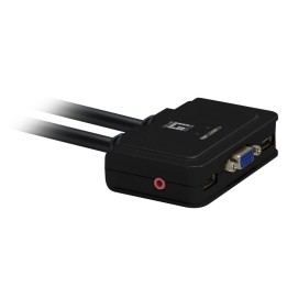 LevelOne KVM 2 Puertos USB + Audio
