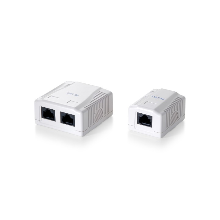 Roseta EQUIP 2xRJ45/H Cat.6 Blanco (EQ235212)