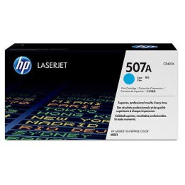 HP 507A Tóner Original Laserjet Cian