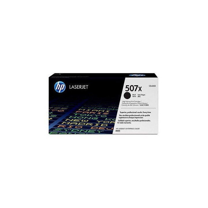HP 507X Tóner Original Laserjet Negro
