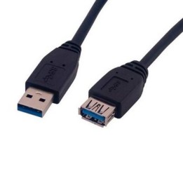 Equip Cable USB 3.0 AM/AH Alargador 3m Negro