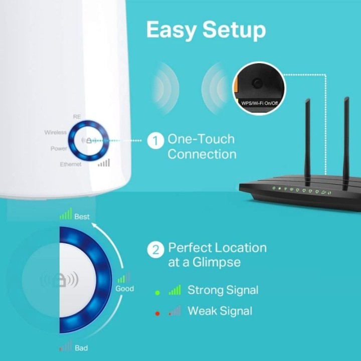 TP-LINK TL-WA850RE Repetidor WiFi/ Amplificador 300Mbps