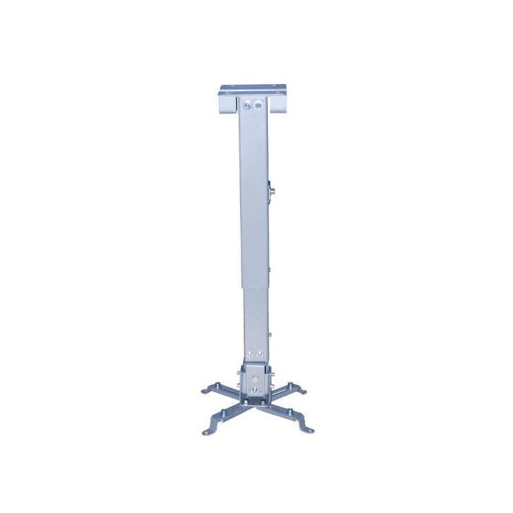 TooQ Soporte Proyector Universal Inclinable Techo Plata