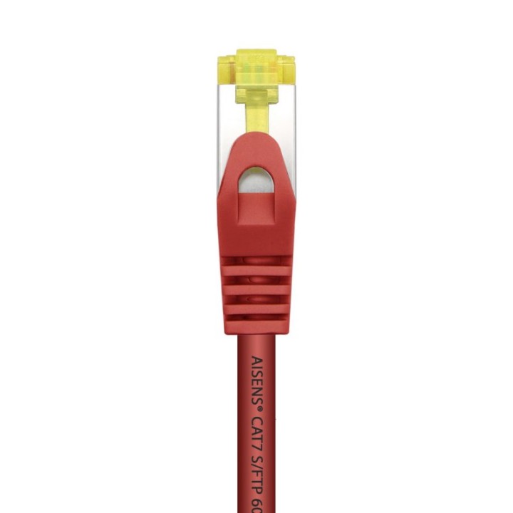 Aisens Cable de Red S/FTP RJ45 Cat.7 1m Rojo