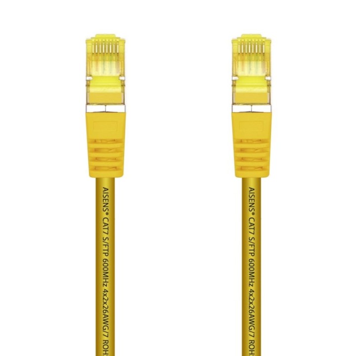 Aisens Cable de Red S/FTP RJ45 Cat.7 1m Amarillo