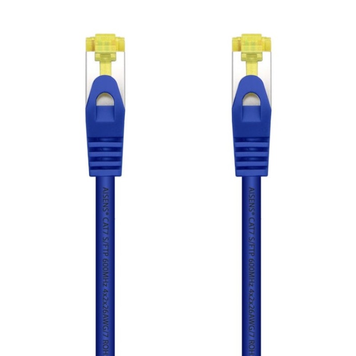 Aisens Cable de Red S/FTP RJ45 Cat.7 1m Azul
