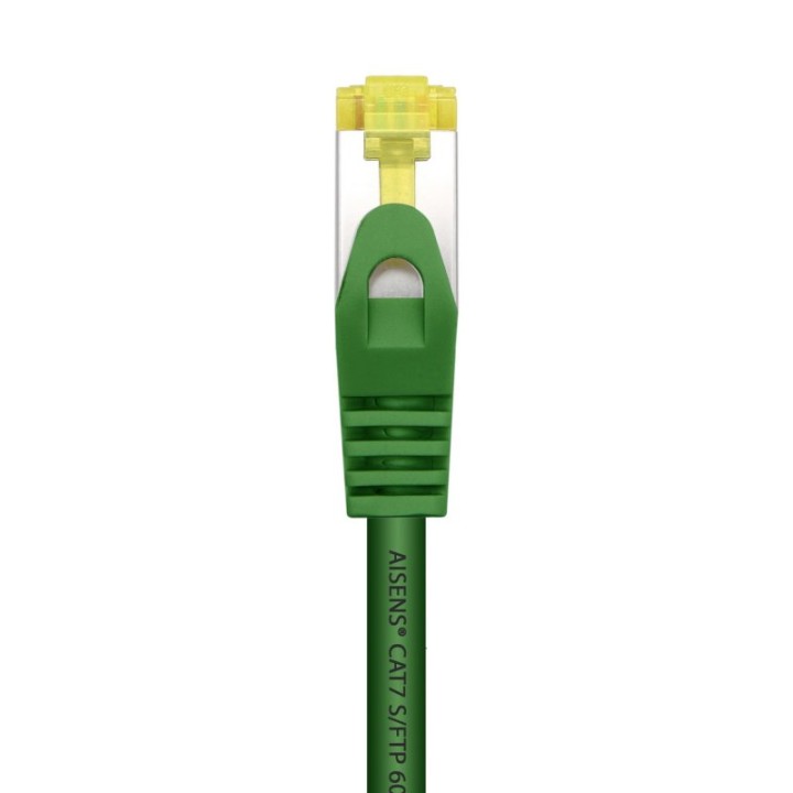 Aisens Cable de Red S/FTP RJ45 Cat.7 25cm Verde
