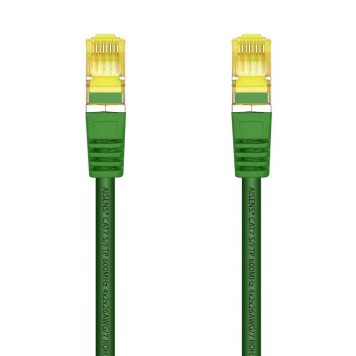 Aisens Cable de Red S/FTP RJ45 Cat.7 2m Verde