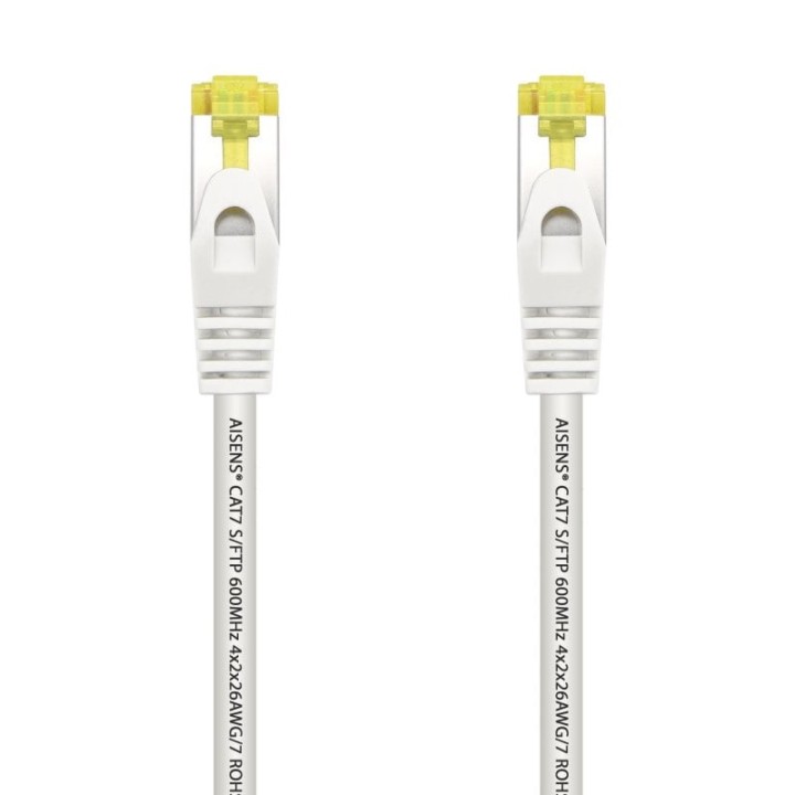 Aisens Cable de Red S/FTP RJ45 Cat.7 50cm Blanco