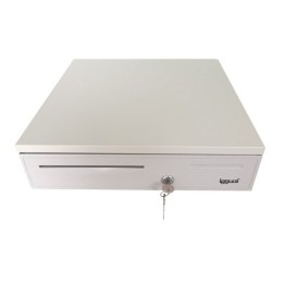 Iggual IRON-50W Cajón Portamonedas 42cm 5+8 Blanco
