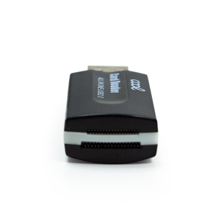 Cool All in One Multilector de Tarjetas USB Universal Negro