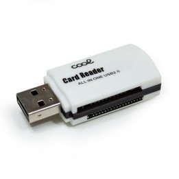 Cool All in One Multilector de Tarjetas USB Universal Blanco