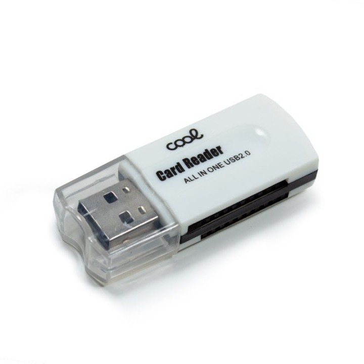 Cool All in One Multilector de Tarjetas USB Universal Blanco