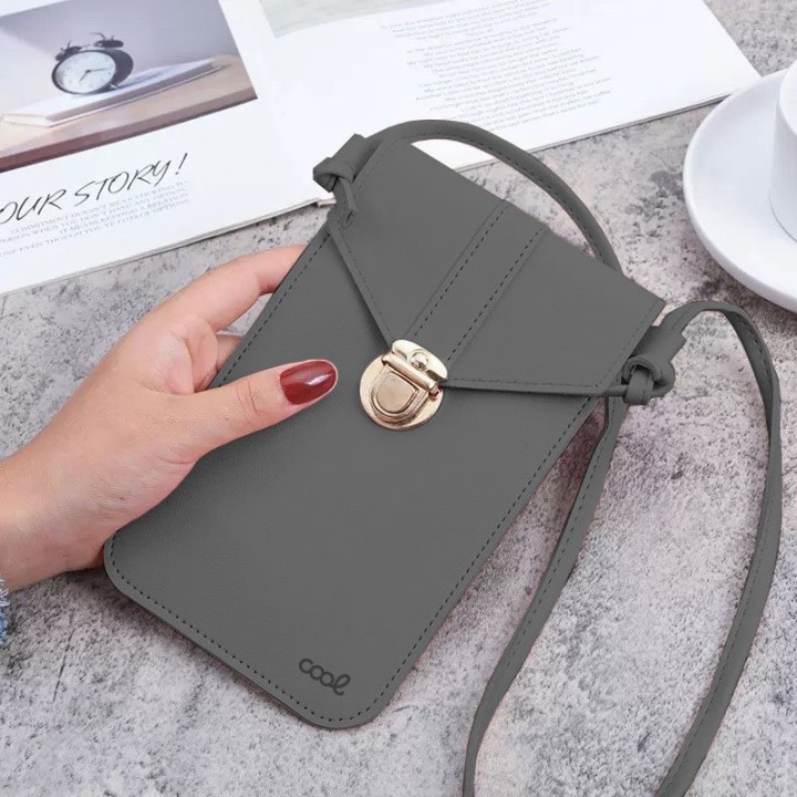 Cool Funda Universal Bag Basic Gris Oscuro hasta 6.7"