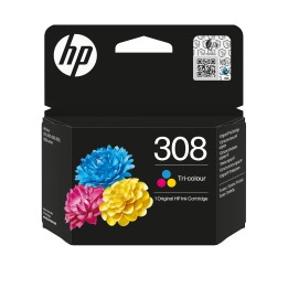 Tinta HP 308 Tricolor Cian/Magenta/Amarillo (7FP20UE)
