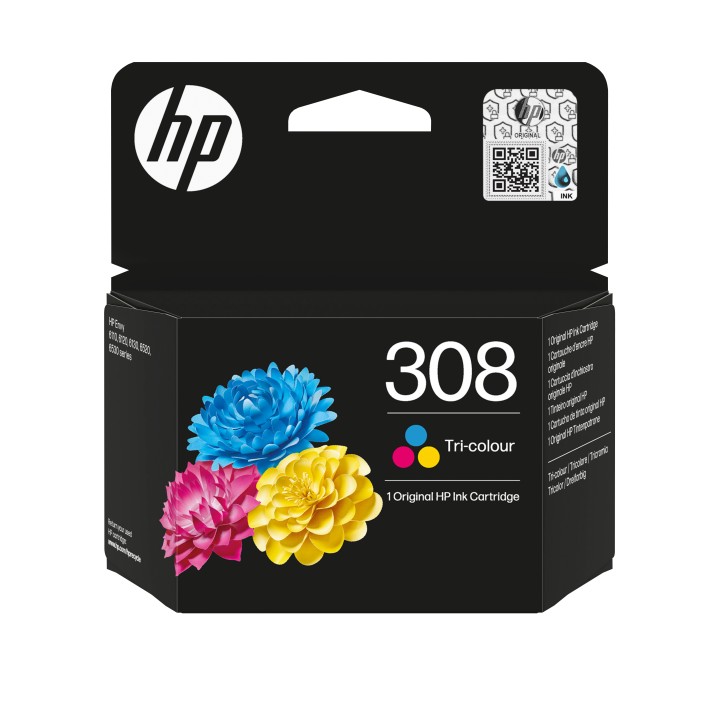 Tinta HP 308 Tricolor Cian/Magenta/Amarillo (7FP20UE)