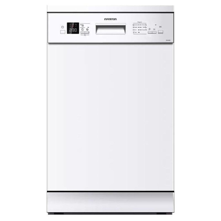 Lavavajillas Infiniton DIW-4510W 10 Servicios E Blanco con Tercera Bandeja LED
