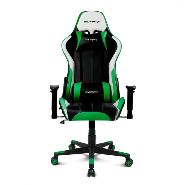 Drift DR175 Green Silla Gaming Negra/Verde