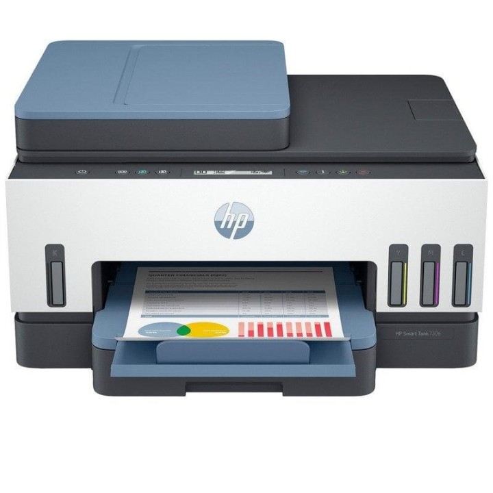 HP Smart Tank 7306 Impresora Multifunción Color Dúplex WiFi + 3 Años de Tinta Incluida