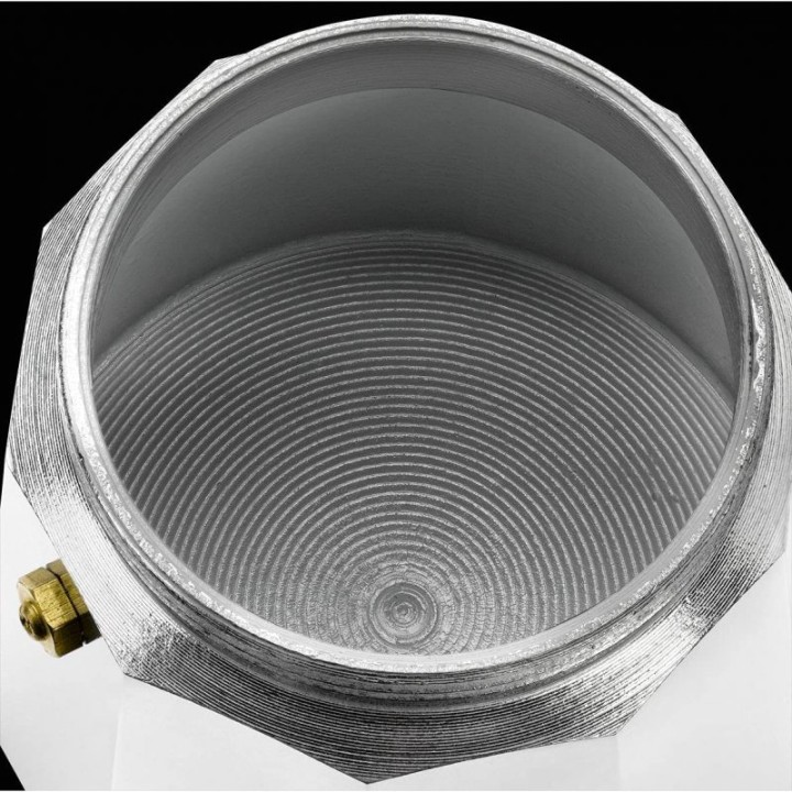 Monix Vitro Expres M620003 Cafetera Italiana de Aluminio 3 Tazas Plata