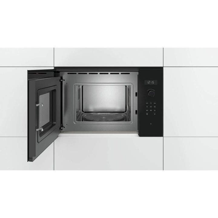 Bosch Serie 6 BFL524MB0 Microondas Integrable con 20L 800W Negro