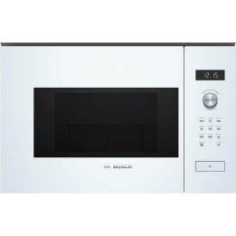 Bosch Serie 6 BFL524MW0 Microondas Integrable 20L 800W Blanco