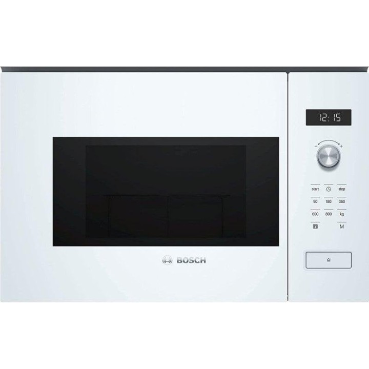 Bosch Serie 6 BFL524MW0 Microondas Integrable 20L 800W Blanco