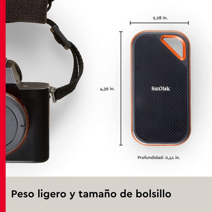 SanDisk Extreme PRO SSD Externo 4TB USB-C