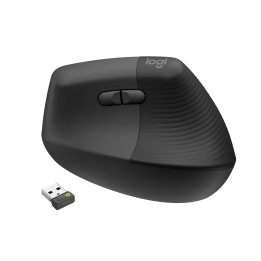 Ratón LOGITECH Vertical RF BT Grafito (910-006494)